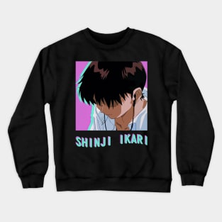 Shinji Ikari Sadboy Crewneck Sweatshirt